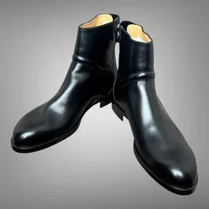 Hermes | Shoes | Hermes Nib Luxurious Black Calfskin Leather  display picture 1